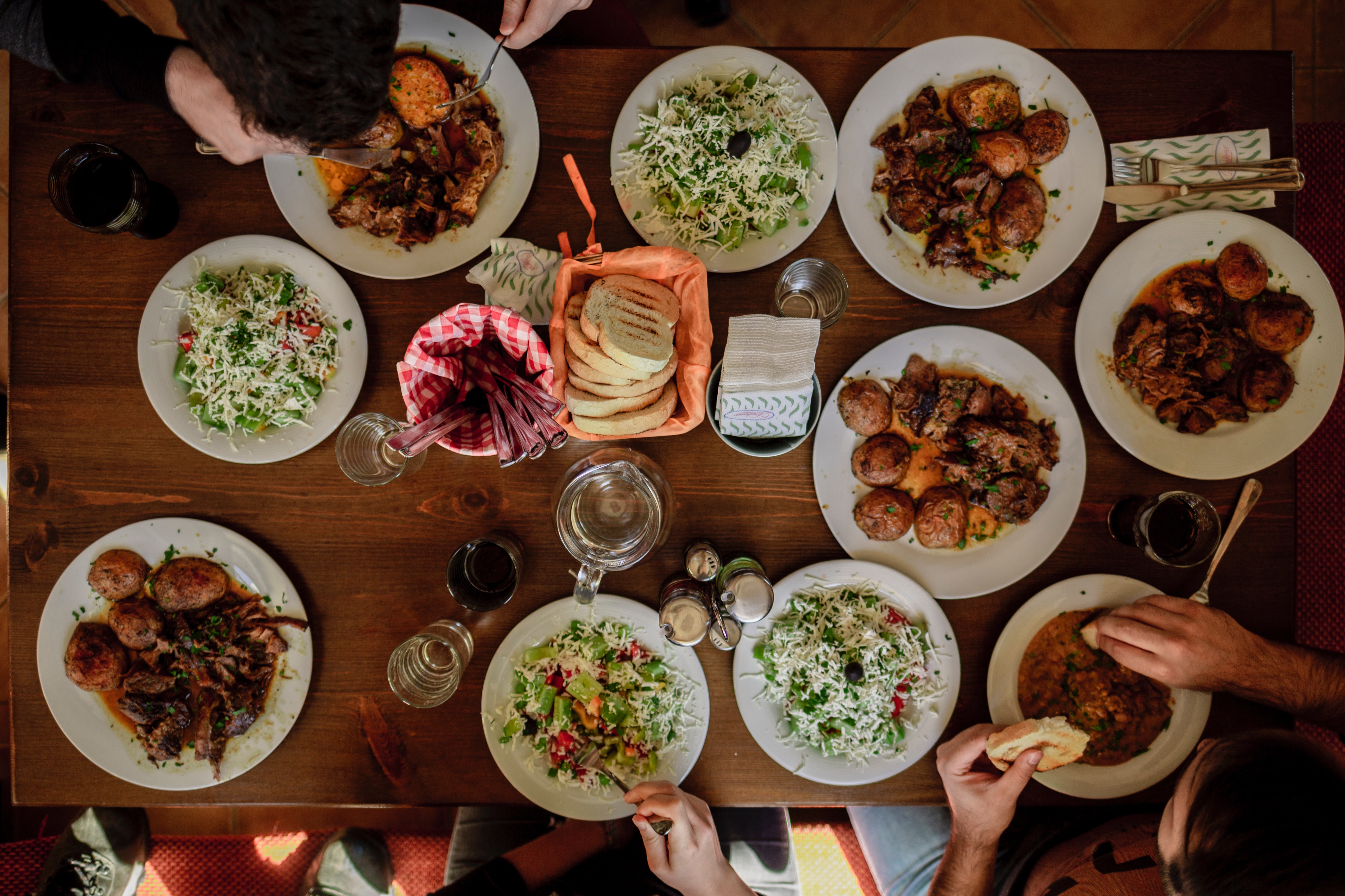 A table full of delicious food!